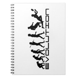 Carnet Art d'évolution de sport de rugby