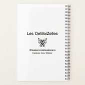 Carnet Art d'illustration de mode Haute Couture (Verso)