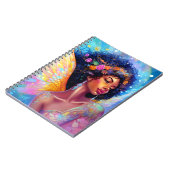 Carnet Art d'Imaginaire de la dame Ange d'Afrique américa (Côté gauche)