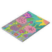 Carnet Art du jardin fleuri du printemps (Côté gauche)