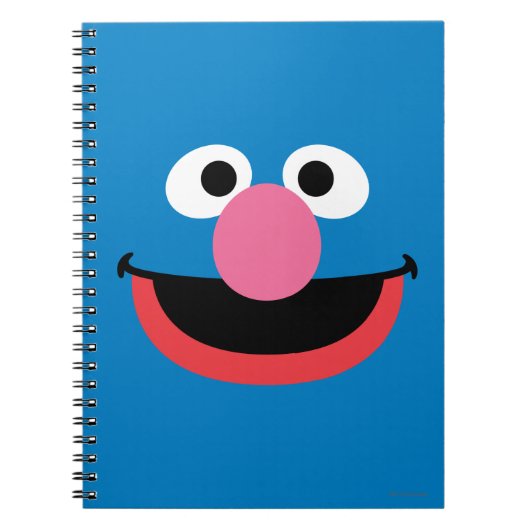 Carnet Art du visage de Grover (Devant)