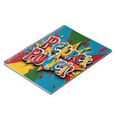 Carnet "Art épicé poivron" (Côté gauche)