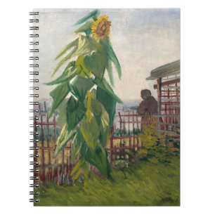 Carnet Art esthétique vintage Van Gogh Jardin de tourneso