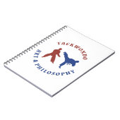 Carnet Art et philosophie du Taekwondo (Côté gauche)