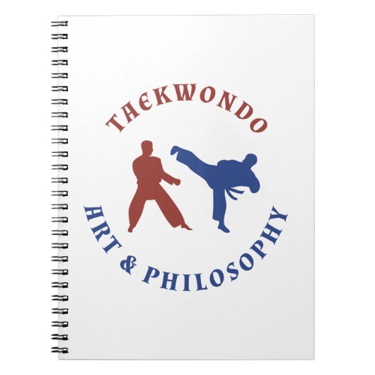 Carnet Art et philosophie du Taekwondo (Devant)