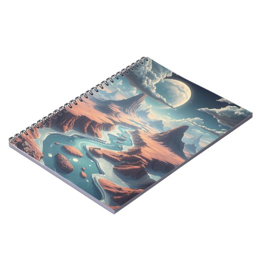 Carnet Art Ethereal Surreal World AI (Côté gauche)