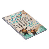 Carnet Art Femme À Mon Mari Turtle (Côté Droit)