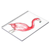 Carnet Art Flamant rose (Côté gauche)