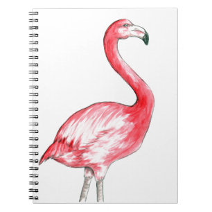 Carnet Art Flamant rose