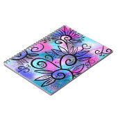 Carnet Art floral amusant (Côté gauche)
