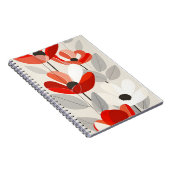 Carnet Art Floral Moderne Impression (Côté Droit)