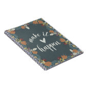 Carnet Art folklorique floral (Côté Droit)