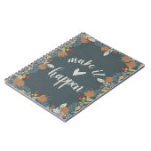 Carnet Art folklorique floral (Côté gauche)