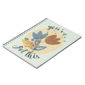 Carnet Art folklorique floral (Côté gauche)