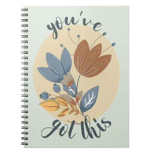 Carnet Art folklorique floral (Devant)