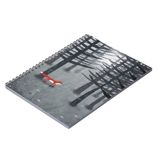 Carnet Art Forêt Fox (Côté gauche)