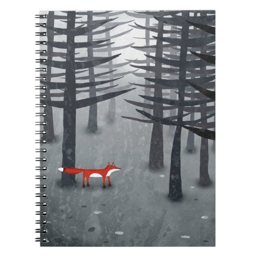 Carnet Art Forêt Fox (Devant)
