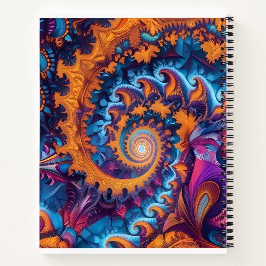 Carnet Art Fractal (Dos)