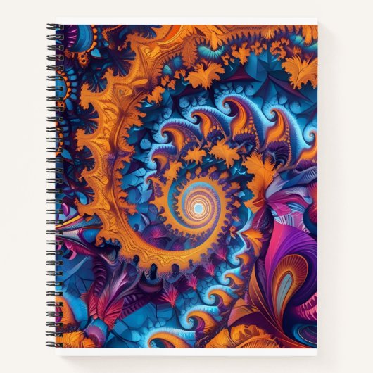 Carnet Art Fractal (Devant)