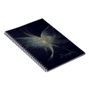 Carnet Art fractal de l'Ange d'hiver