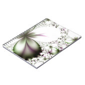 Carnet Art fractal floral (Côté gauche)
