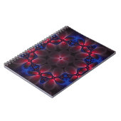 Carnet Art fractal numérique violet cool (Côté gauche)