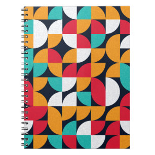 Carnet Art Générique : Motif triangle coloré