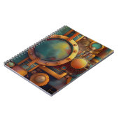 Carnet Art géométrique industriel steampunk (Côté gauche)