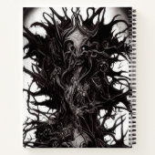 Carnet Art gothique foncé Vile foncé Biomatter Sketchbad (Dos)