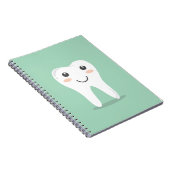 Carnet Art graphique de santé dentaire, dent heureuse (Côté Droit)