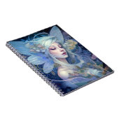 Carnet Art Imaginaire Fairy Bleu (Côté Droit)