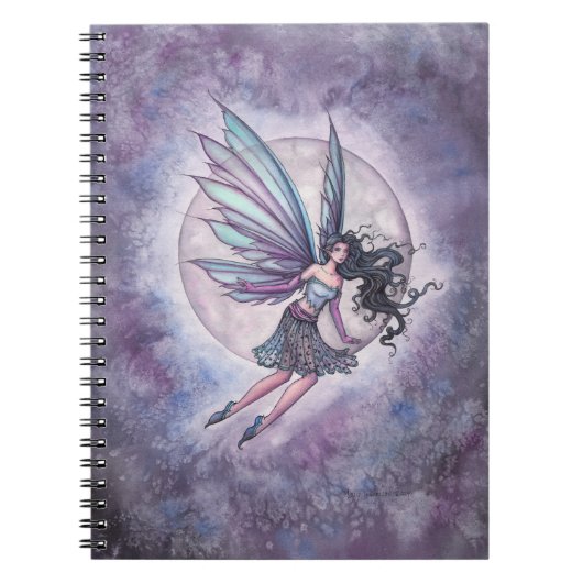 Carnet Art Imaginaire Fairy Vol Lune (Devant)