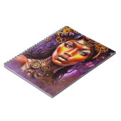 Carnet Art inspiré Afro Steampunk (Côté gauche)