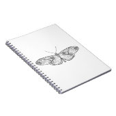 Carnet Art inspiré de papillon (Côté Droit)