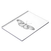 Carnet Art inspiré de papillon (Côté gauche)