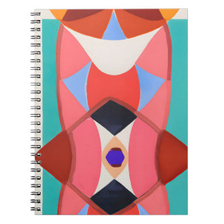 Carnet Art kaléidoscope géométrique rétro