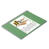 Carnet Art Kelpie australien (Côté gauche)