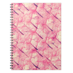 Carnet art L'aquarelle rose encre couleur rose