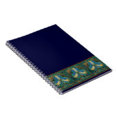 Carnet Art Majolique Grenade Bleue (Côté Droit)