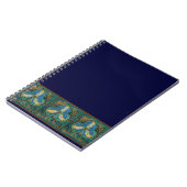 Carnet Art Majolique Grenade Bleue (Côté gauche)