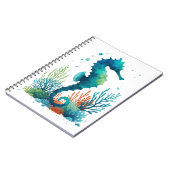 Carnet art marin/de plage/côtier hippique (Côté gauche)