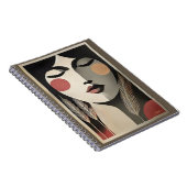 Carnet Art méditatif moderne du milieu du siècle (Côté Droit)