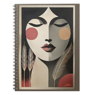 Carnet Art méditatif moderne du milieu du siècle