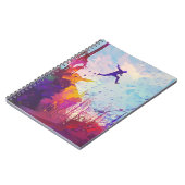 Carnet Art moderne courant libre urbain de Parkour (Côté gauche)