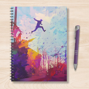 Carnet Art moderne courant libre urbain de Parkour
