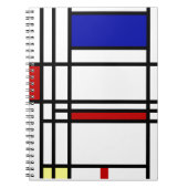 Carnet Art moderne de Mondrian (Devant)