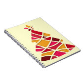 Carnet Art moderne élégant sapin de Noël (Côté Droit)