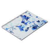 Carnet Art moderne et tendance de la motif florale / fleu (Côté gauche)