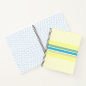 Carnet art moderne rayures (Intérieur)