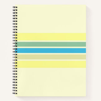 Carnet art moderne rayures